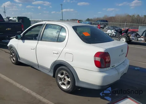 2002 Toyota Echo z USA, uszkodzony, nr VIN JTDBT123320223374